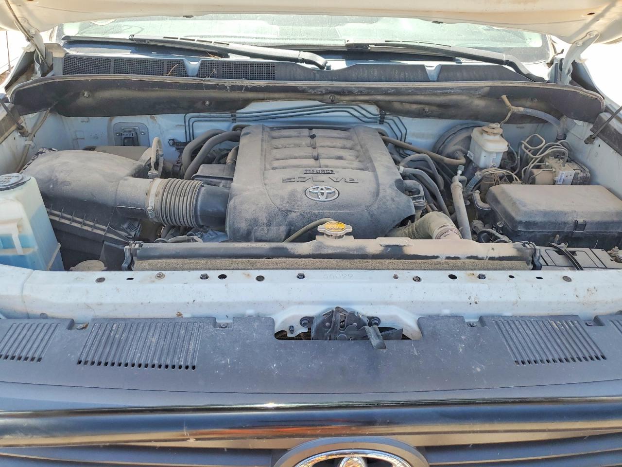 2014 Toyota Tundra Sr5 Белый vin: 5TFUW5F10EX411202