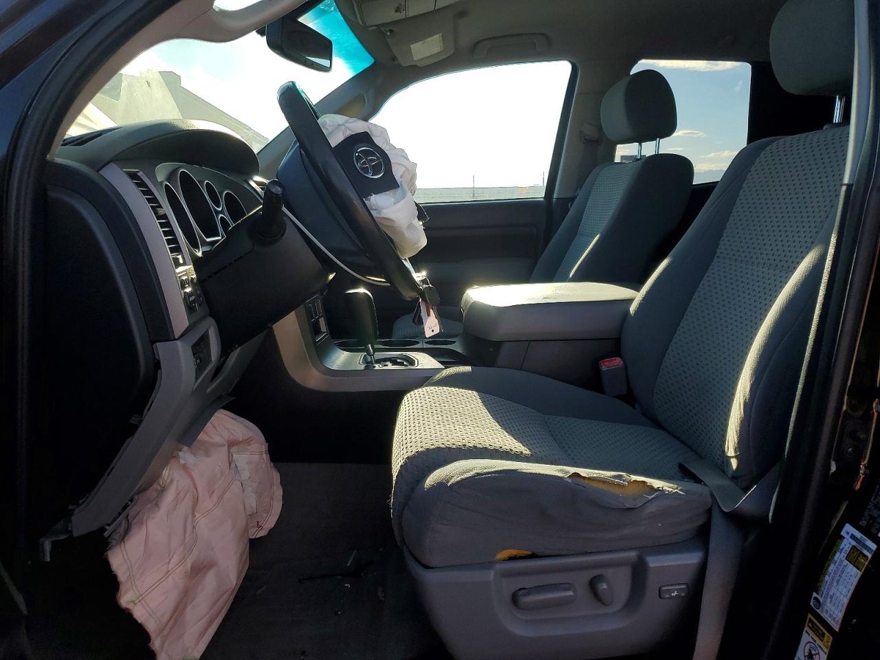 2010 Toyota Tundra Double Cab Sr5 Black vin: 5TFUW5F11AX109587