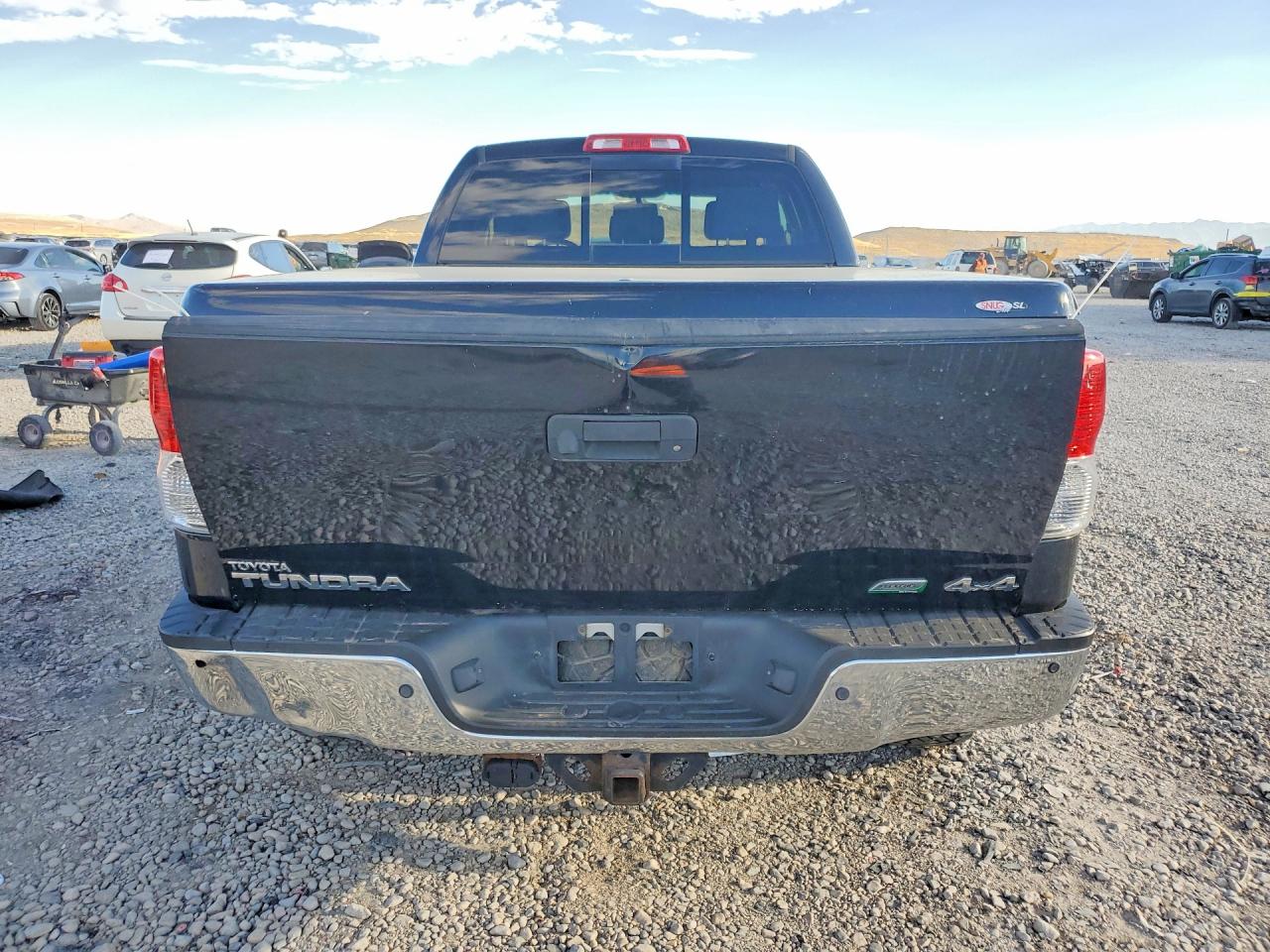 2010 Toyota Tundra Double Cab Sr5 Black vin: 5TFUW5F11AX109587