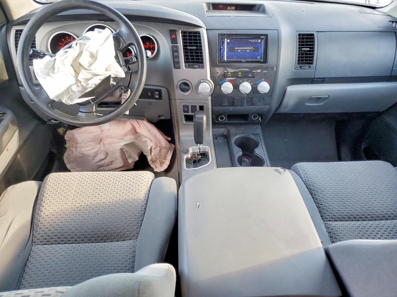 2010 Toyota Tundra Double Cab Sr5 Black vin: 5TFUW5F11AX109587