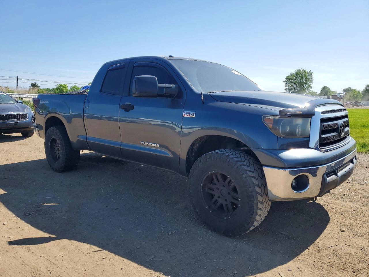 2010 Toyota Tundra Double Cab Sr5 Gray vin: 5TFUW5F11AX136451