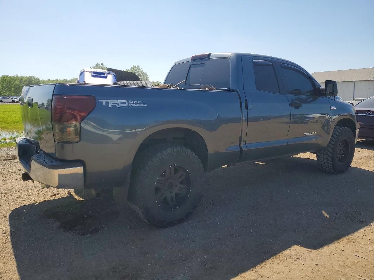 2010 Toyota Tundra Double Cab Sr5 Gray vin: 5TFUW5F11AX136451