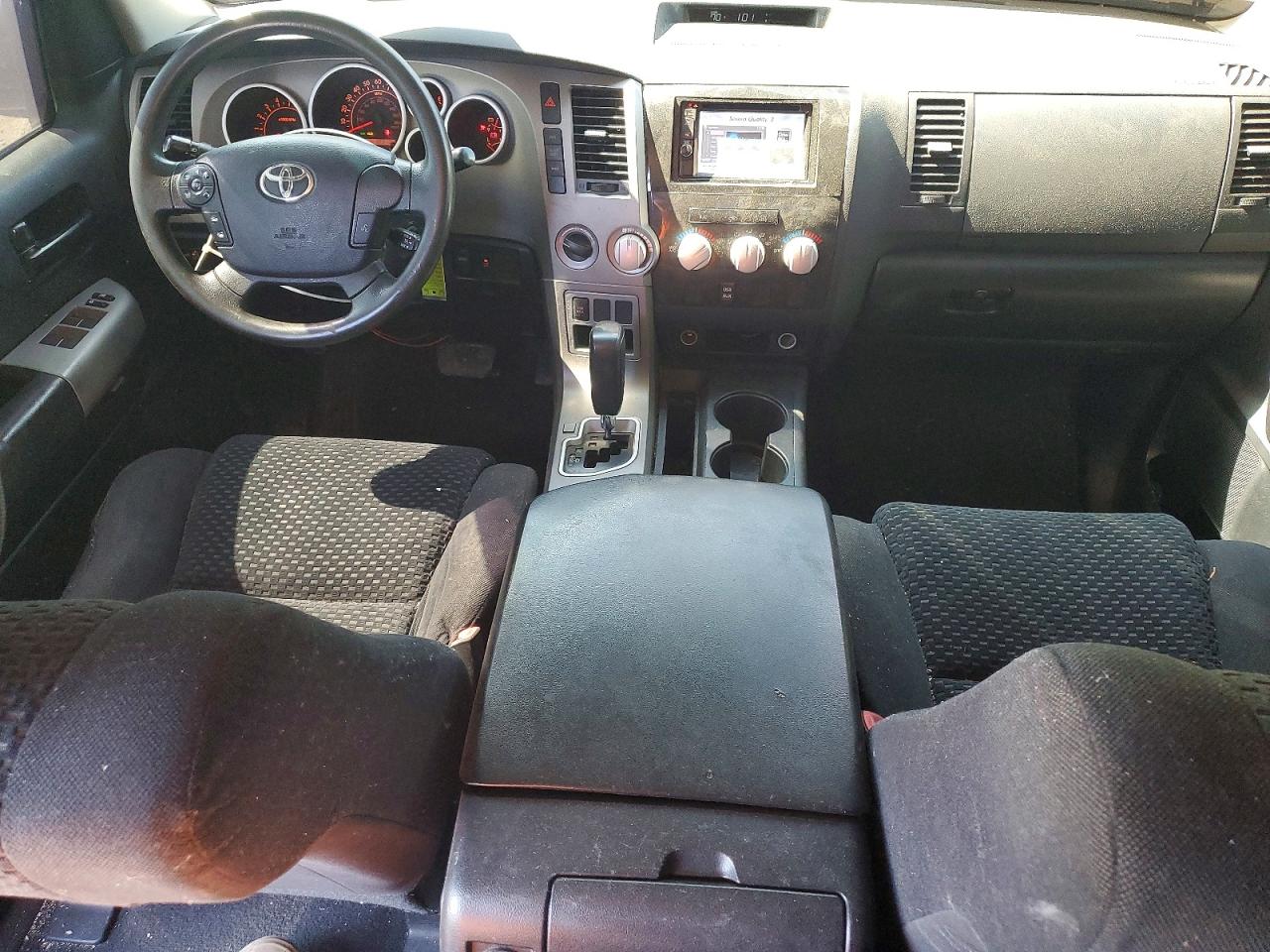 2010 Toyota Tundra Double Cab Sr5 Gray vin: 5TFUW5F11AX136451