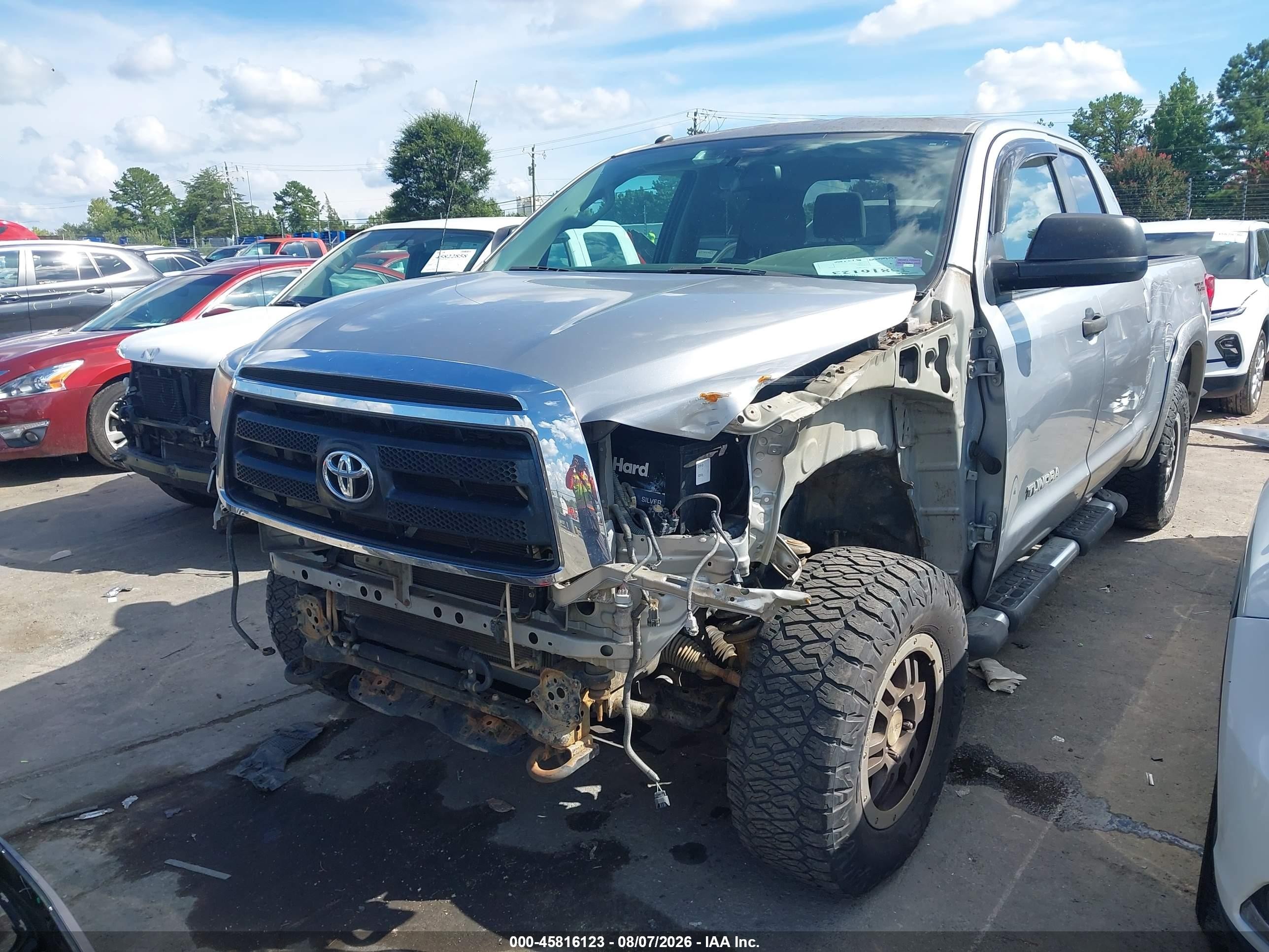 2011 Toyota Tundra Grade 5.7l V8 Gray vin: 5TFUW5F11BX164980