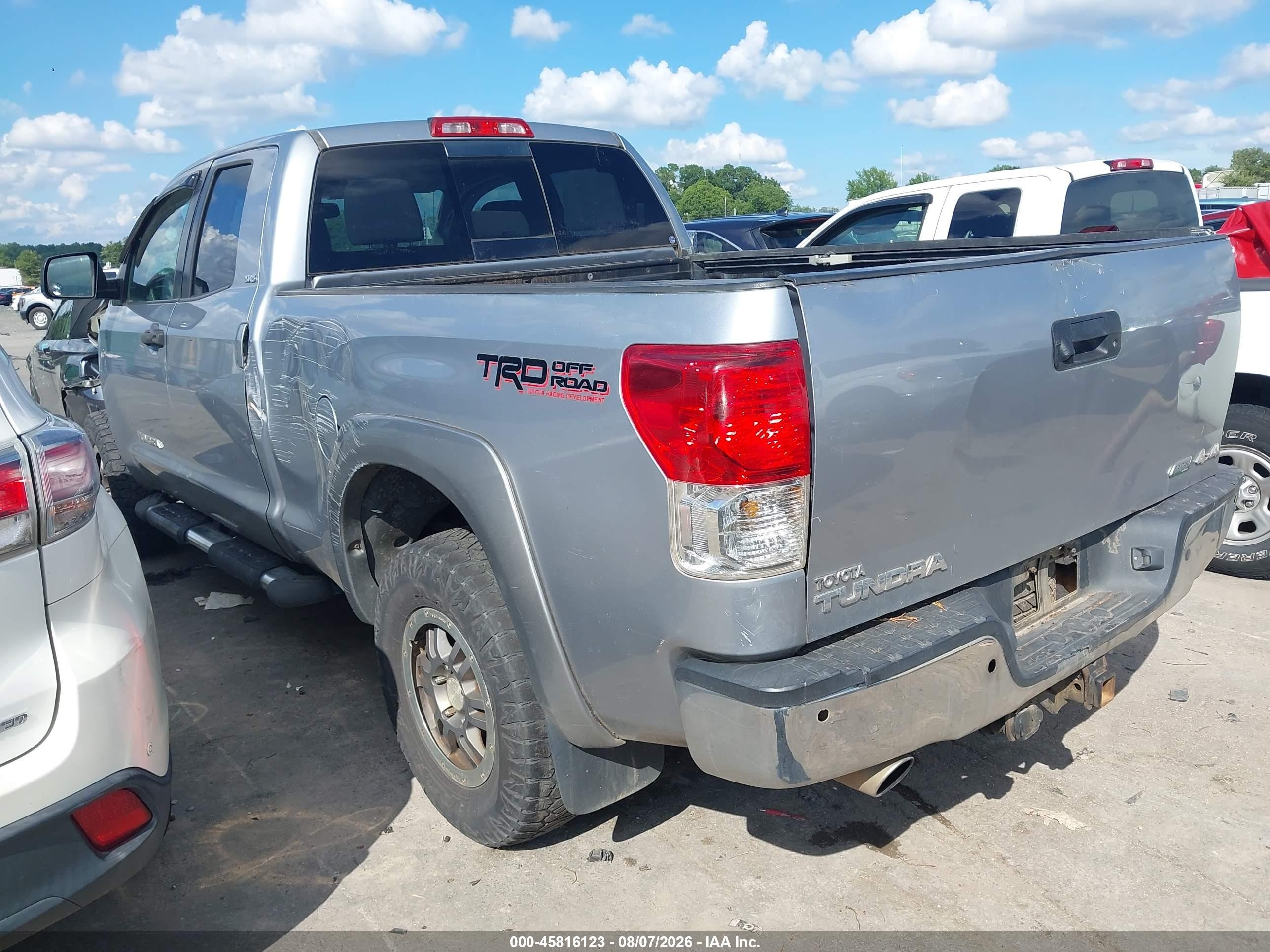2011 Toyota Tundra Grade 5.7l V8 Gray vin: 5TFUW5F11BX164980
