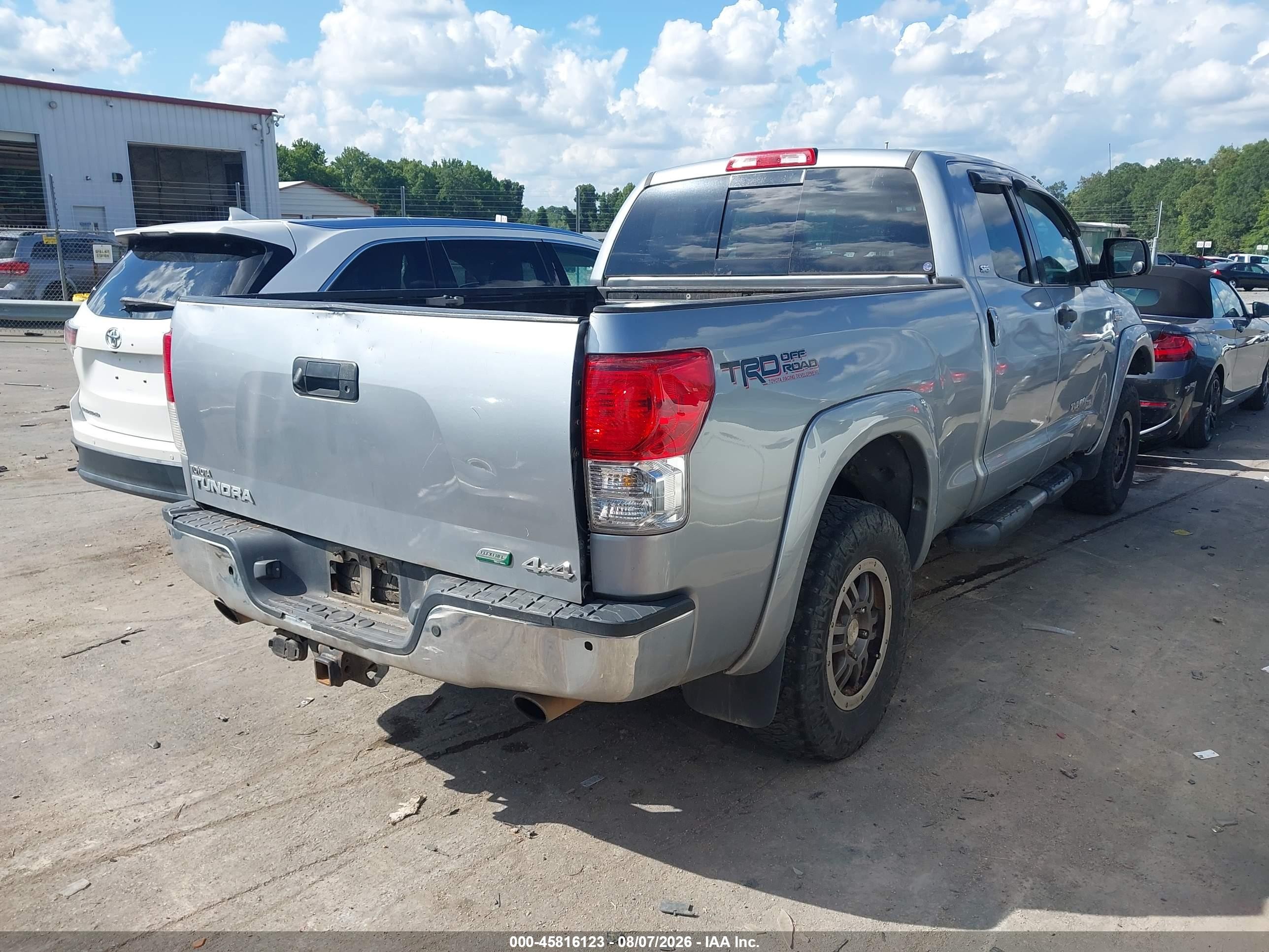 2011 Toyota Tundra Grade 5.7l V8 Gray vin: 5TFUW5F11BX164980