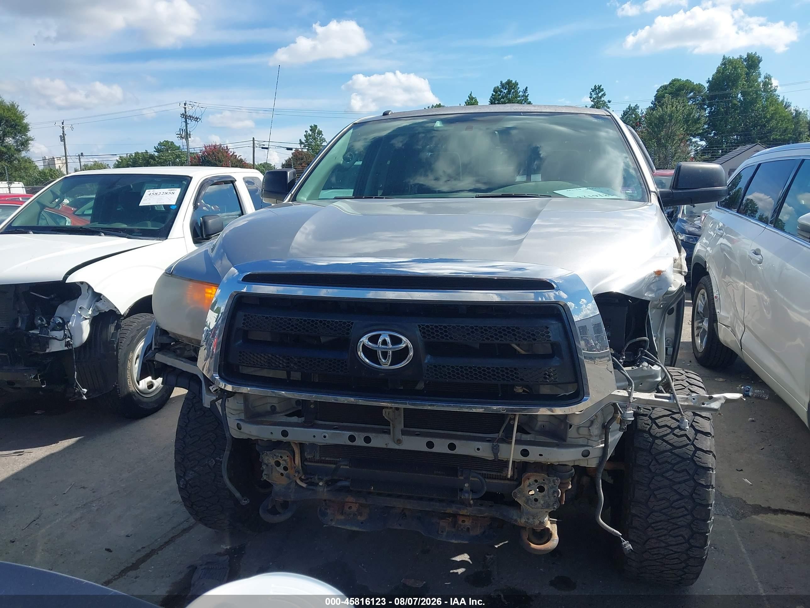 2011 Toyota Tundra Grade 5.7l V8 Gray vin: 5TFUW5F11BX164980