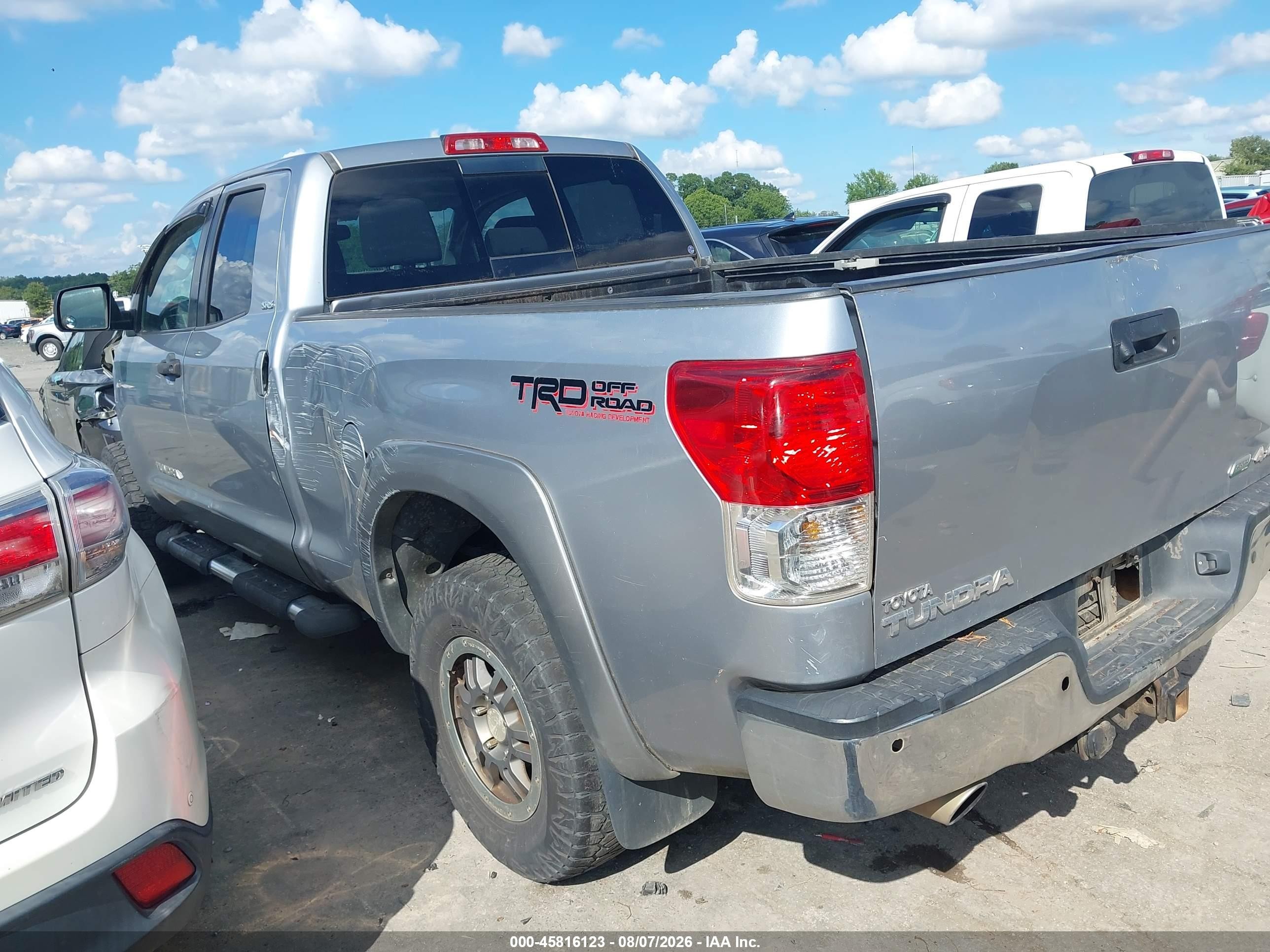 2011 Toyota Tundra Grade 5.7l V8 Gray vin: 5TFUW5F11BX164980