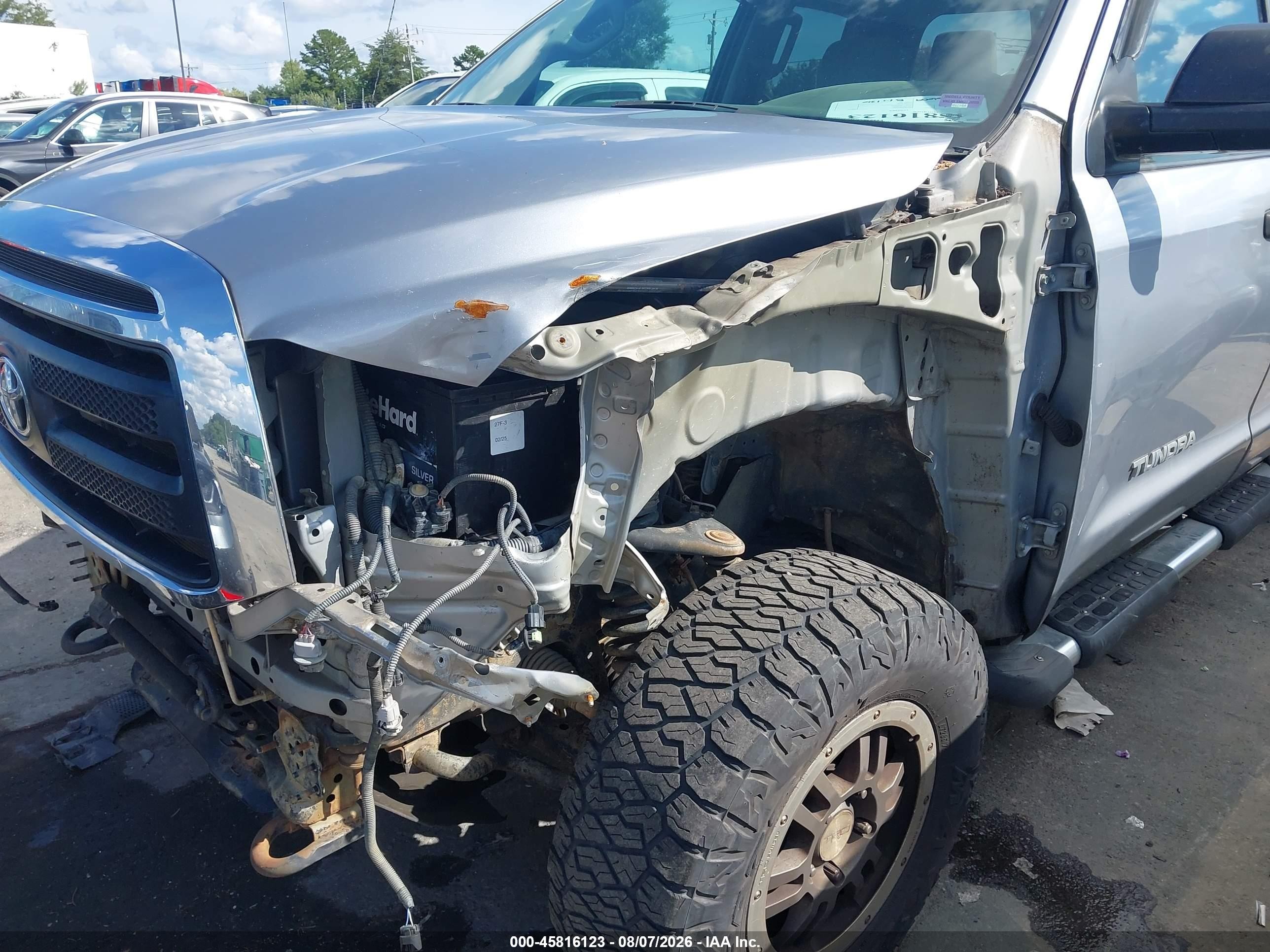 2011 Toyota Tundra Grade 5.7l V8 Gray vin: 5TFUW5F11BX164980