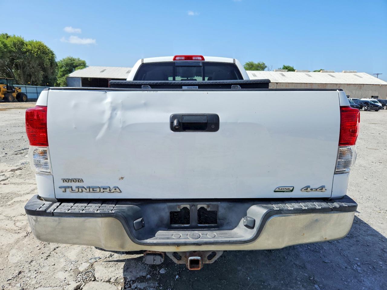 2012 Toyota Tundra Double Cab Sr5 White vin: 5TFUW5F11CX250503