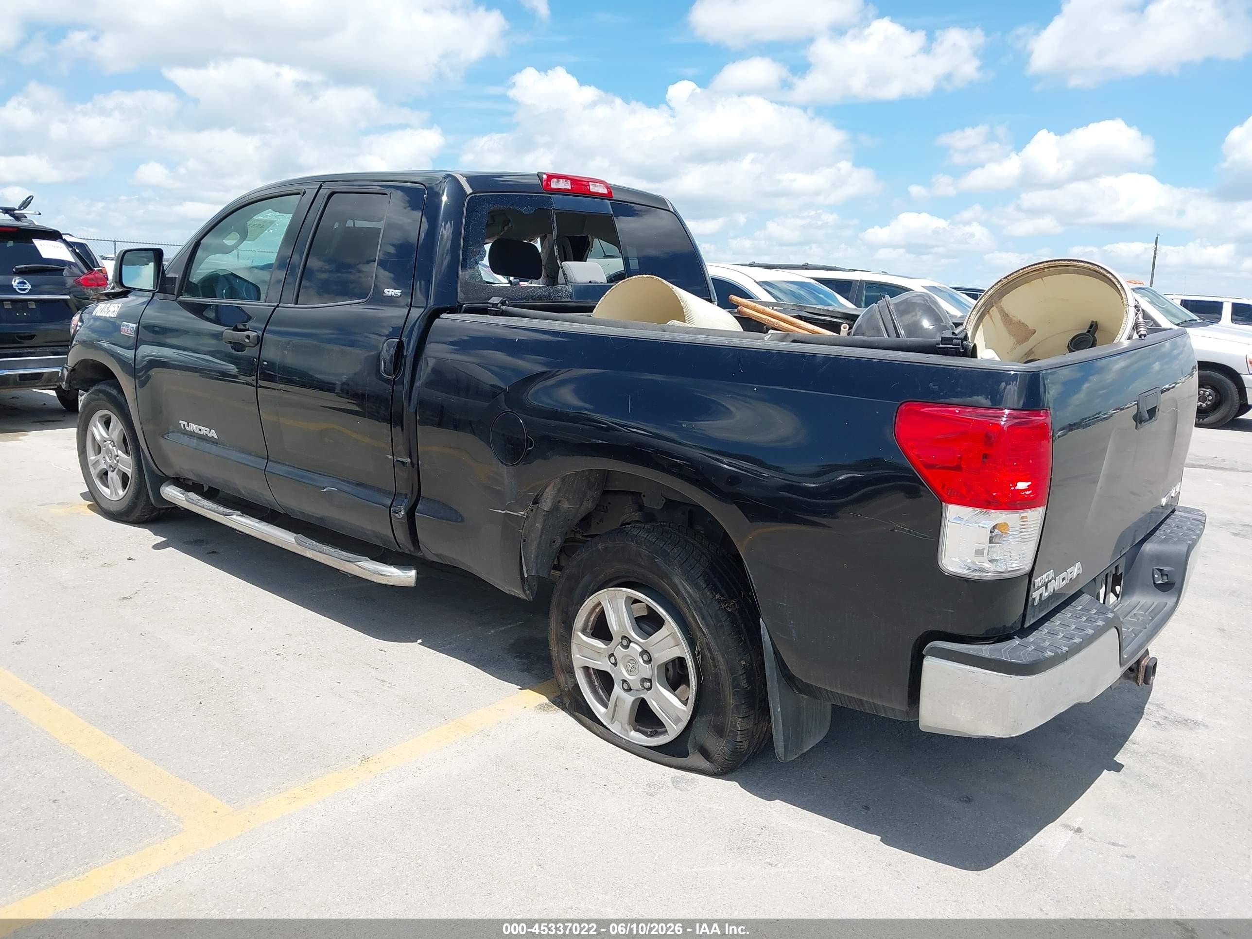 2010 Toyota Tundra Grade 5.7l V8 Black vin: 5TFUW5F12AX145806