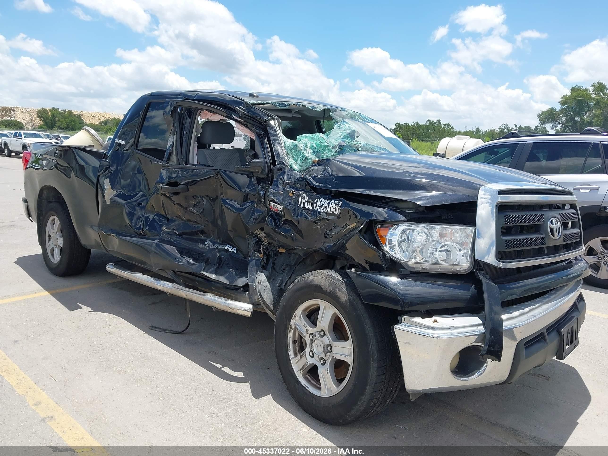2010 Toyota Tundra Grade 5.7l V8 Black vin: 5TFUW5F12AX145806