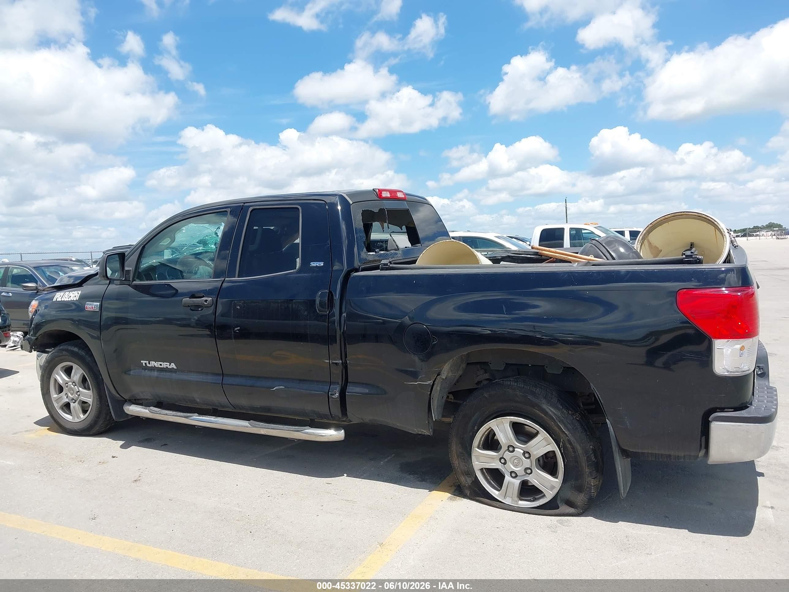 2010 Toyota Tundra Grade 5.7l V8 Black vin: 5TFUW5F12AX145806