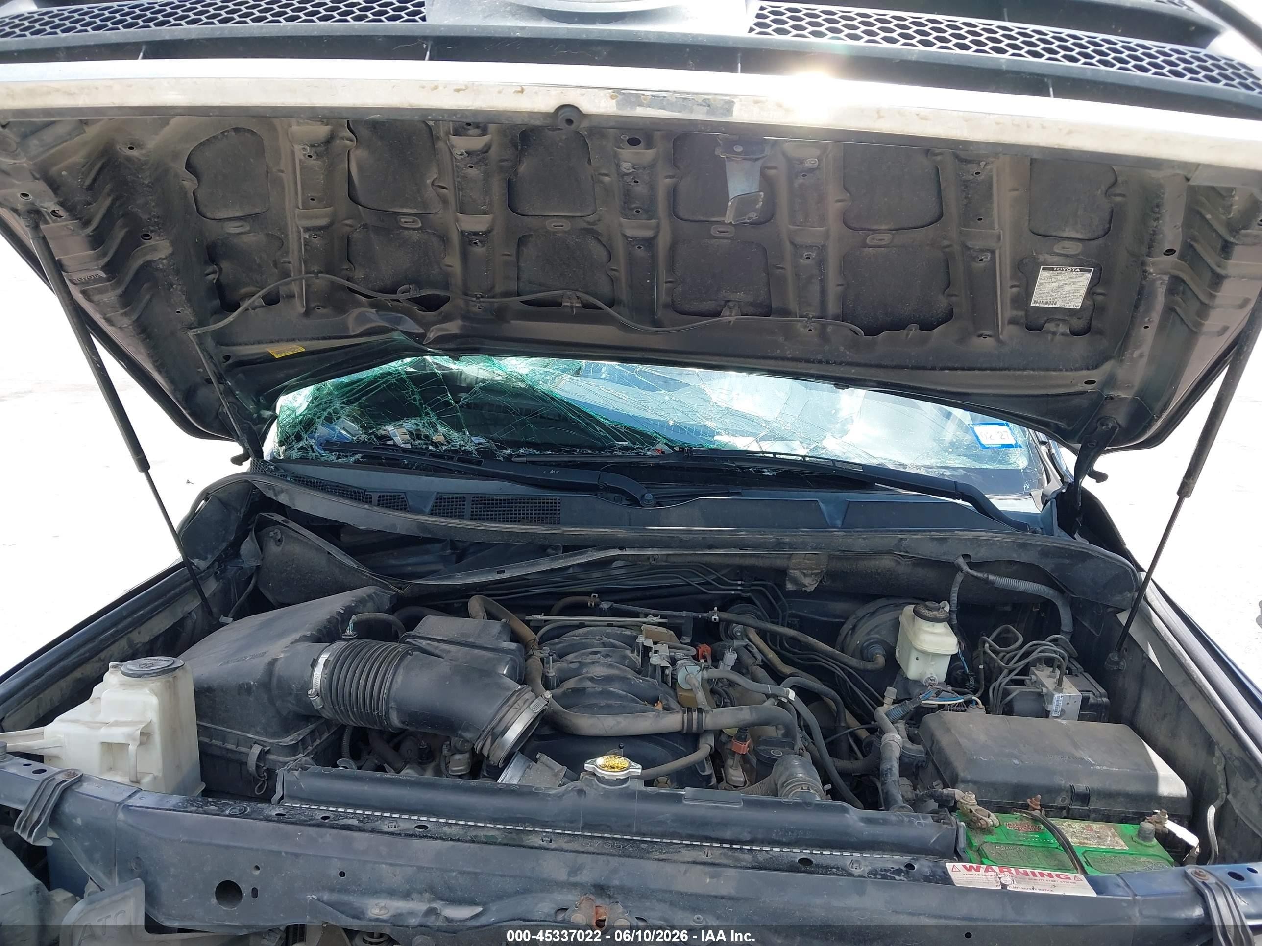 2010 Toyota Tundra Grade 5.7l V8 Black vin: 5TFUW5F12AX145806