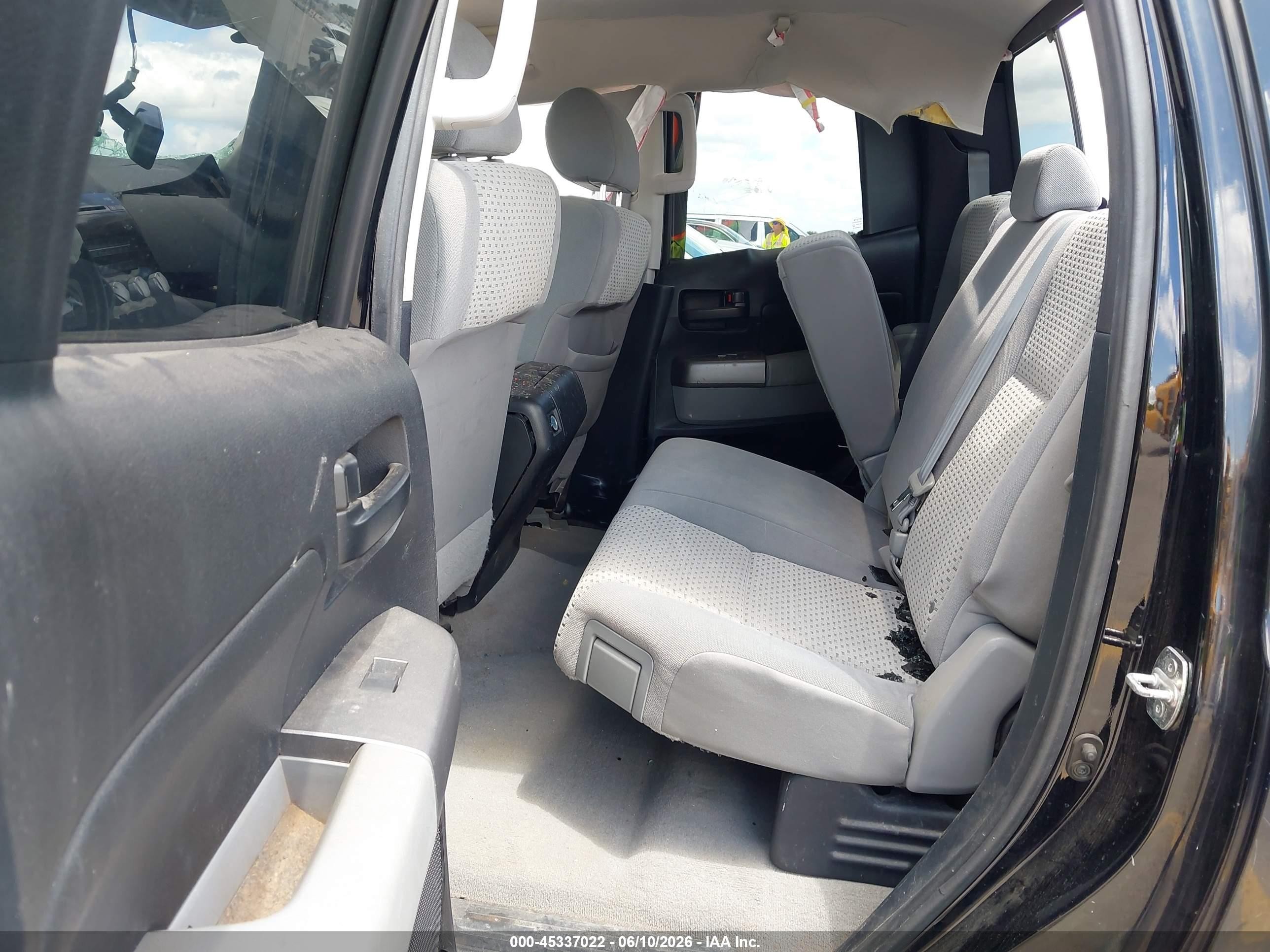 2010 Toyota Tundra Grade 5.7l V8 Black vin: 5TFUW5F12AX145806
