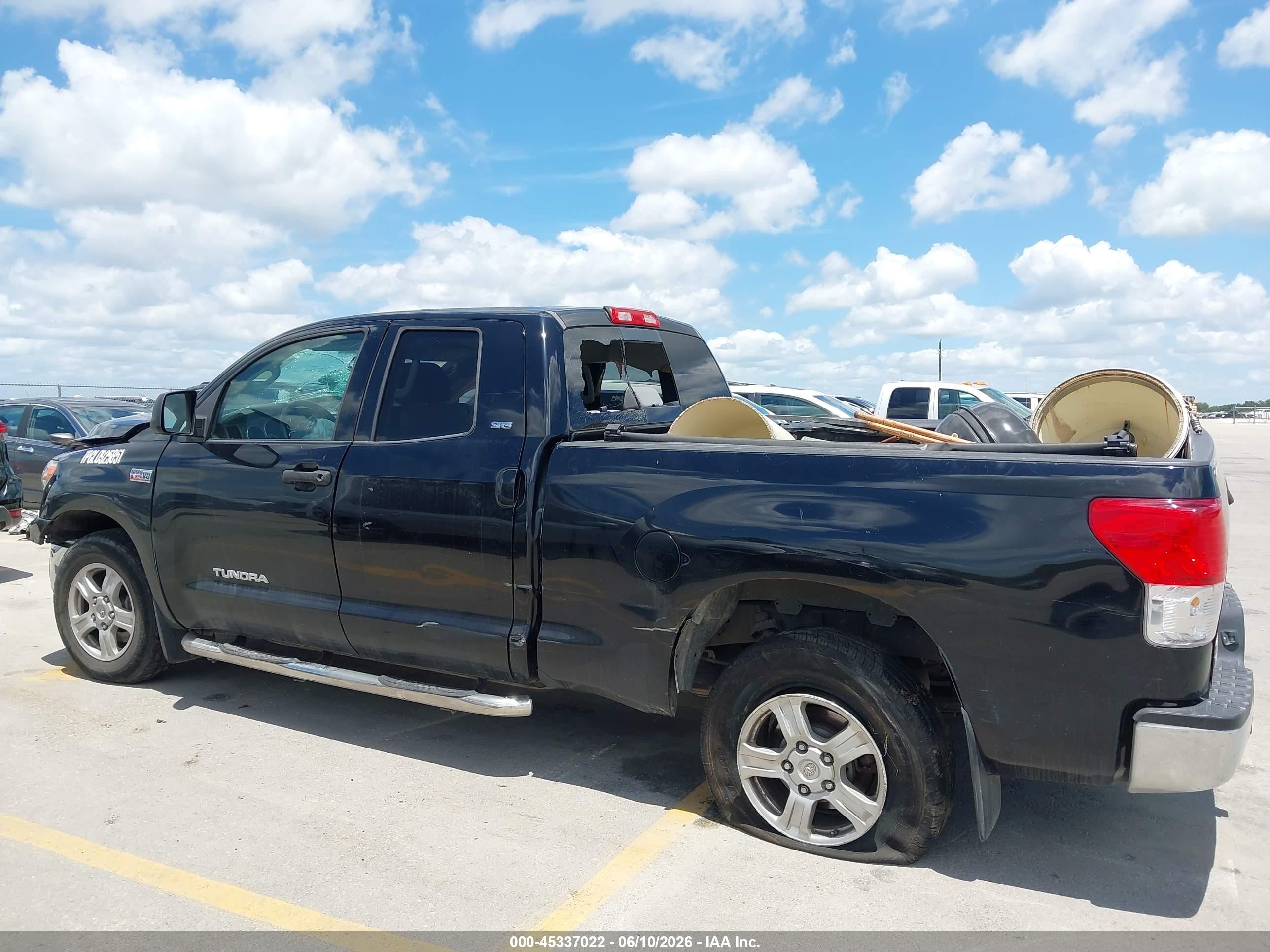 2010 Toyota Tundra Grade 5.7l V8 Black vin: 5TFUW5F12AX145806