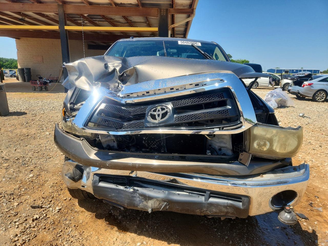 2010 Toyota Tundra Double Cab Sr5 Brown vin: 5TFUW5F12AX157518