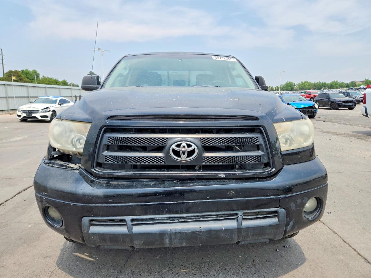 2011 Toyota Tundra Double Cab Sr5 Black vin: 5TFUW5F12BX165152