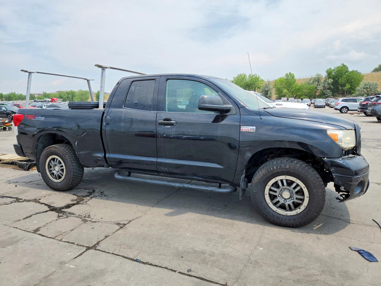 2011 Toyota Tundra Double Cab Sr5 Black vin: 5TFUW5F12BX165152