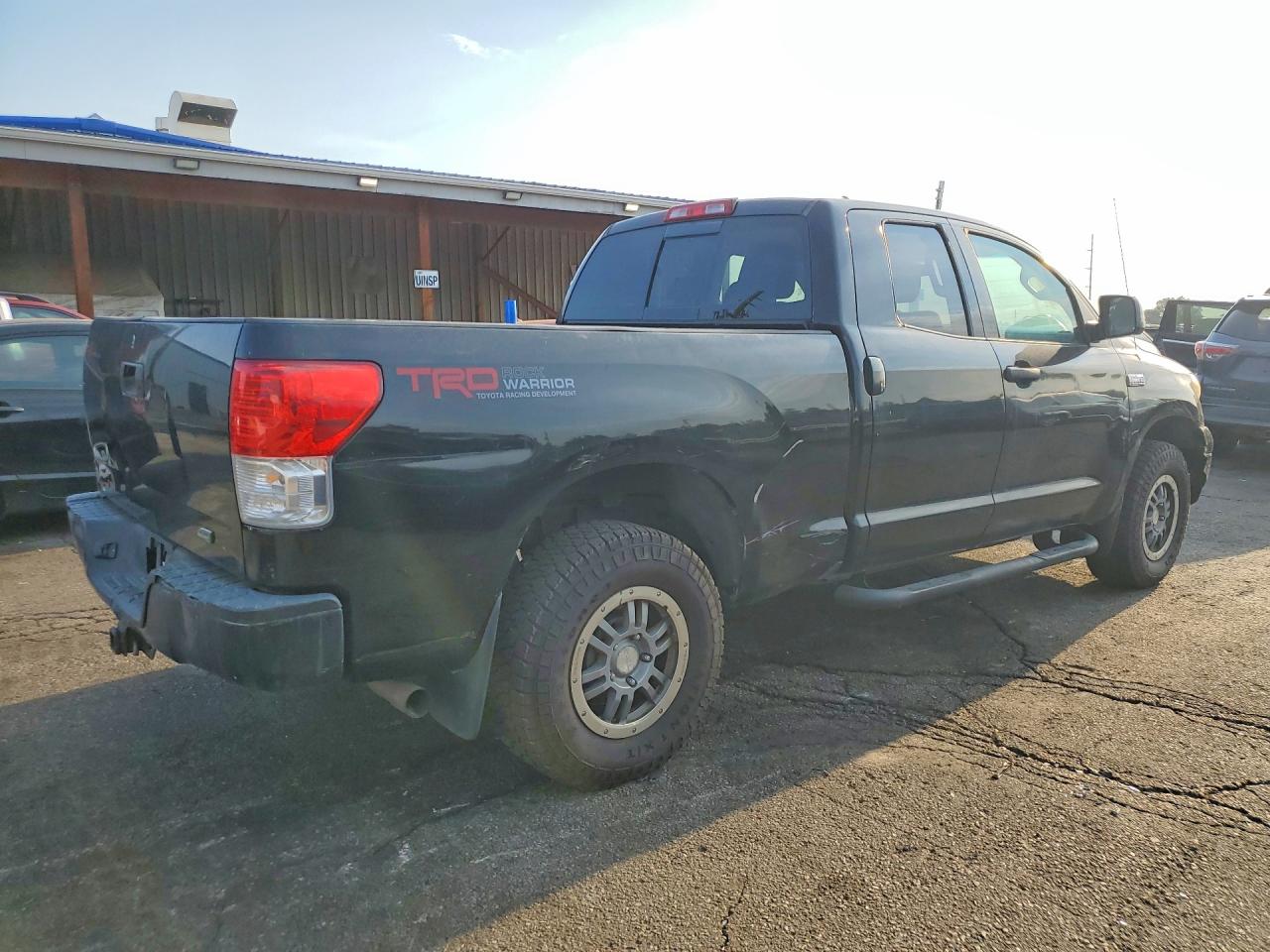 2011 Toyota Tundra Double Cab Sr5 Black vin: 5TFUW5F12BX165152