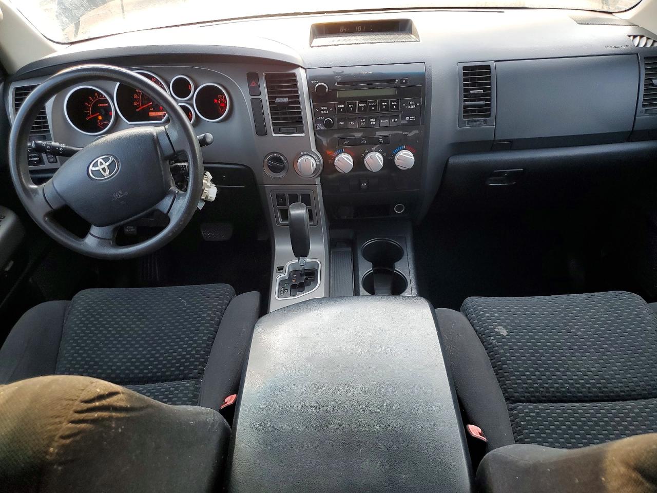 2011 Toyota Tundra Double Cab Sr5 Black vin: 5TFUW5F12BX165152