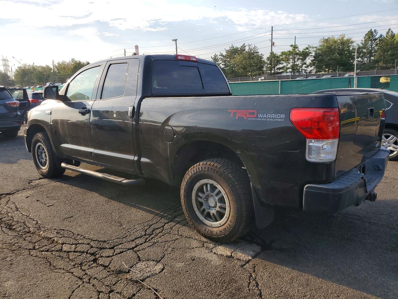 2011 Toyota Tundra Double Cab Sr5 Black vin: 5TFUW5F12BX165152