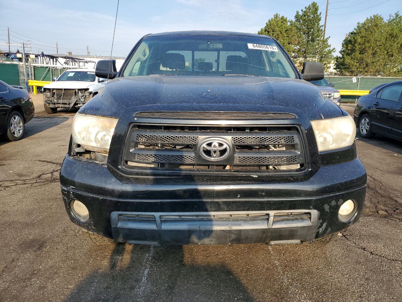 2011 Toyota Tundra Double Cab Sr5 Black vin: 5TFUW5F12BX165152