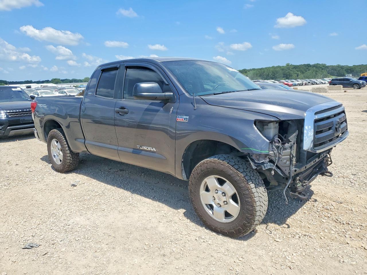 2012 Toyota Tundra Double Cab Sr5 Серый vin: 5TFUW5F12CX266340