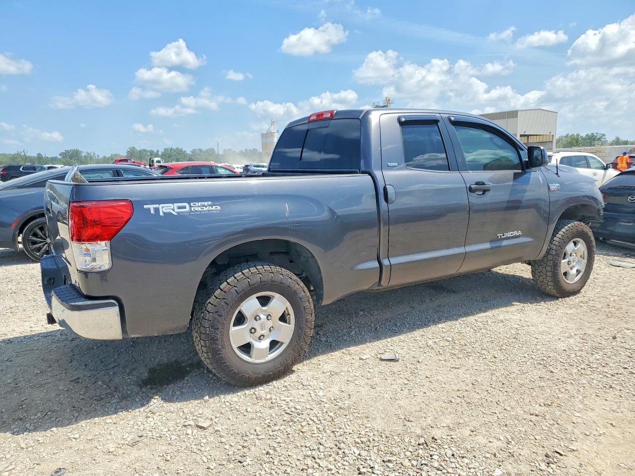 2012 Toyota Tundra Double Cab Sr5 Серый vin: 5TFUW5F12CX266340