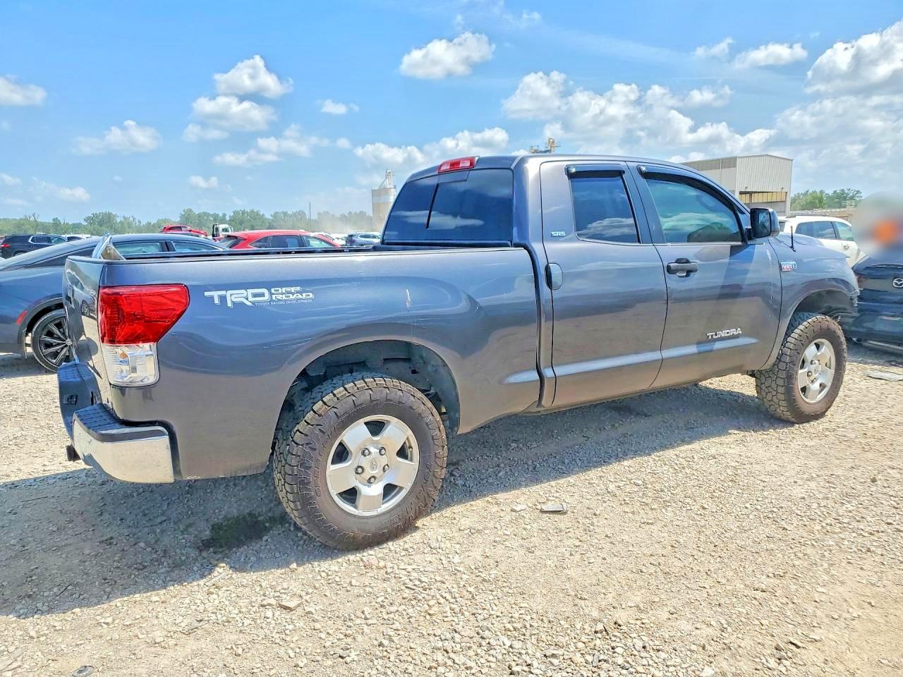 2012 Toyota Tundra Double Cab Sr5 Серый vin: 5TFUW5F12CX266340