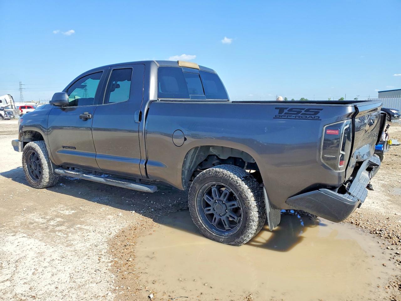 2014 Toyota Tundra Sr5 Gray vin: 5TFUW5F12EX323915