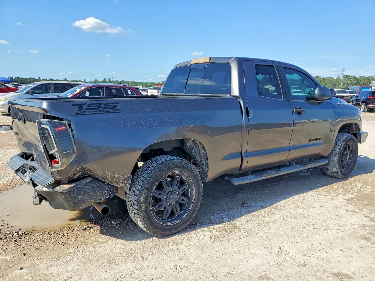 2014 Toyota Tundra Sr5 Gray vin: 5TFUW5F12EX323915