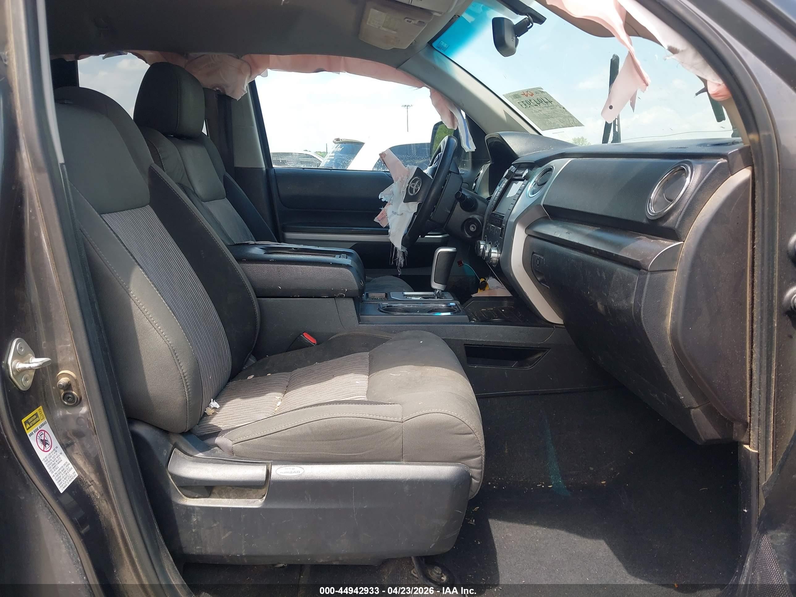 2015 Toyota Tundra Sr5 5.7l V8 Gray vin: 5TFUW5F12FX450195