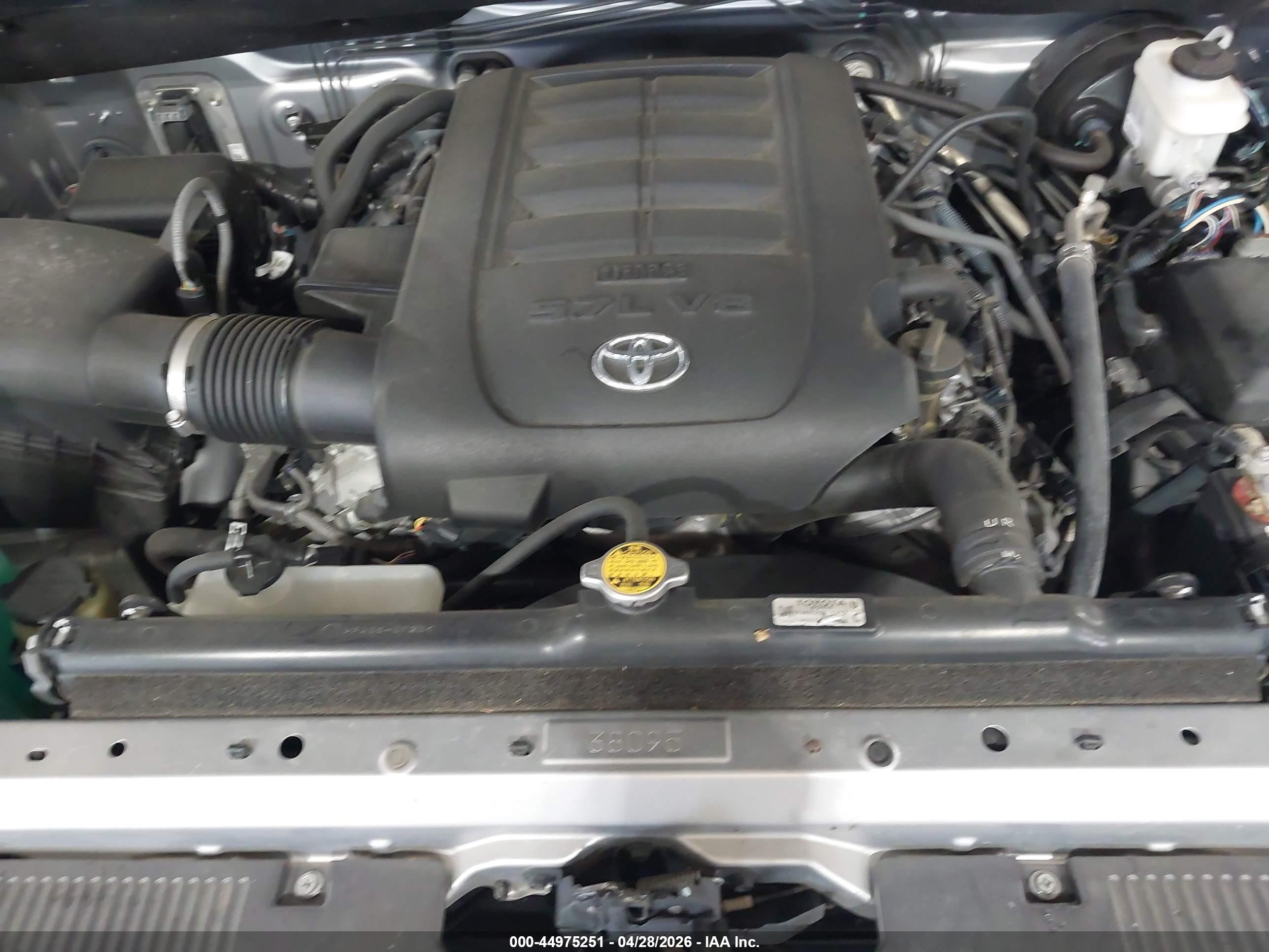 2015 Toyota Tundra Sr5 5.7l V8 Gray vin: 5TFUW5F12FX462475