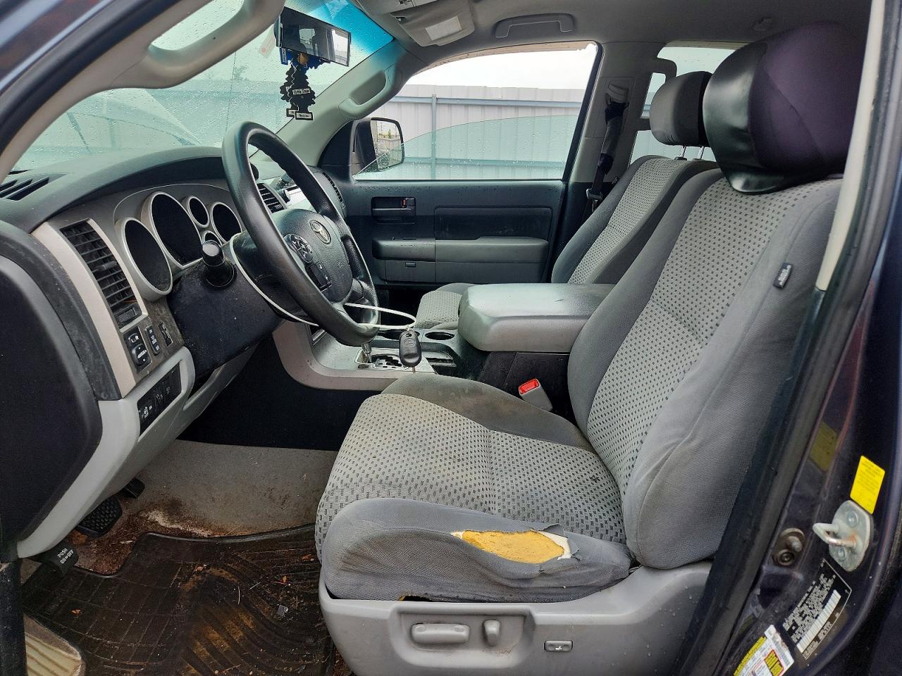2010 Toyota Tundra Double Cab Sr5 Silver vin: 5TFUW5F13AX133308