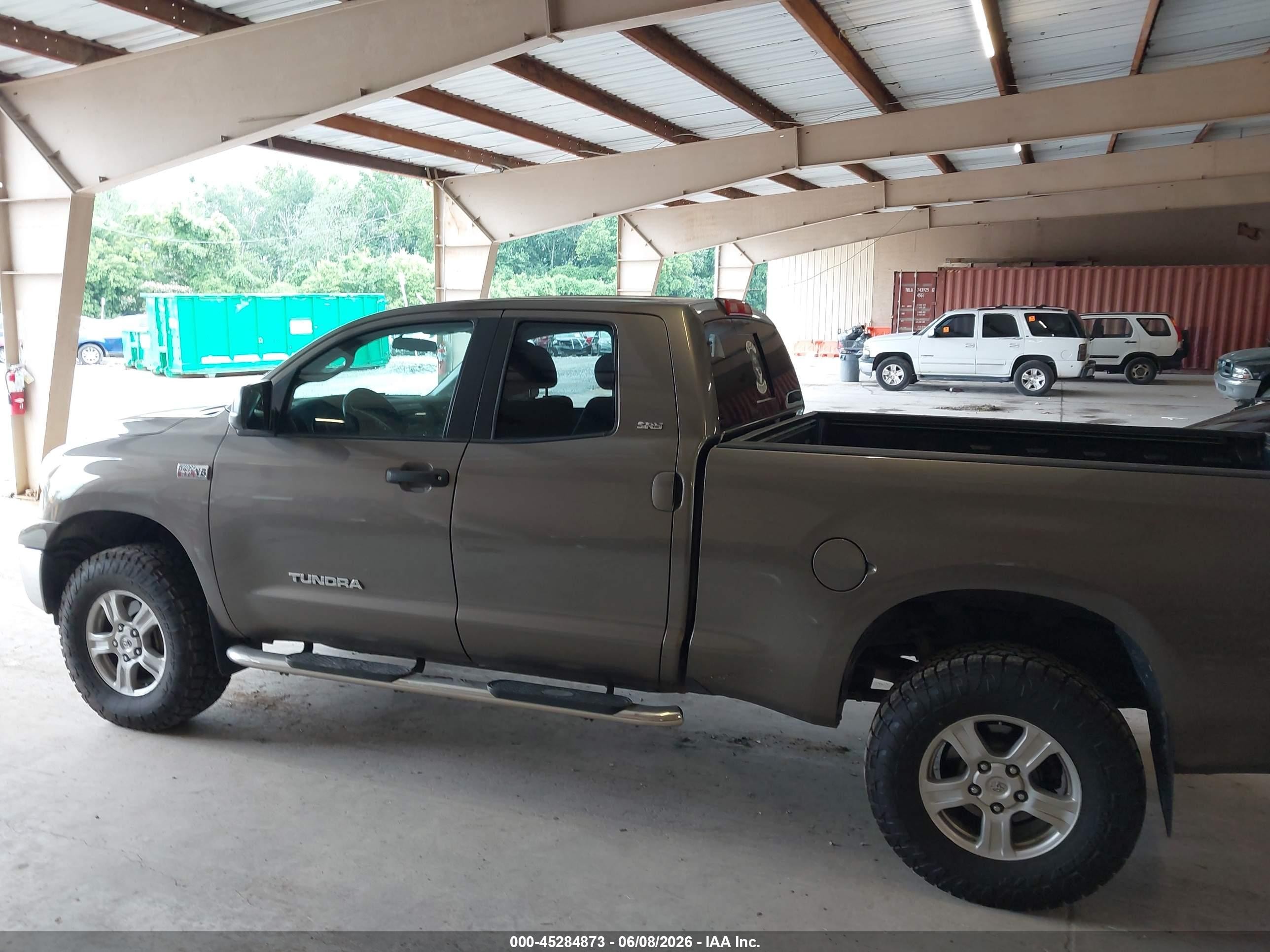 2010 Toyota Tundra Grade 5.7l V8 Gray vin: 5TFUW5F13AX149511