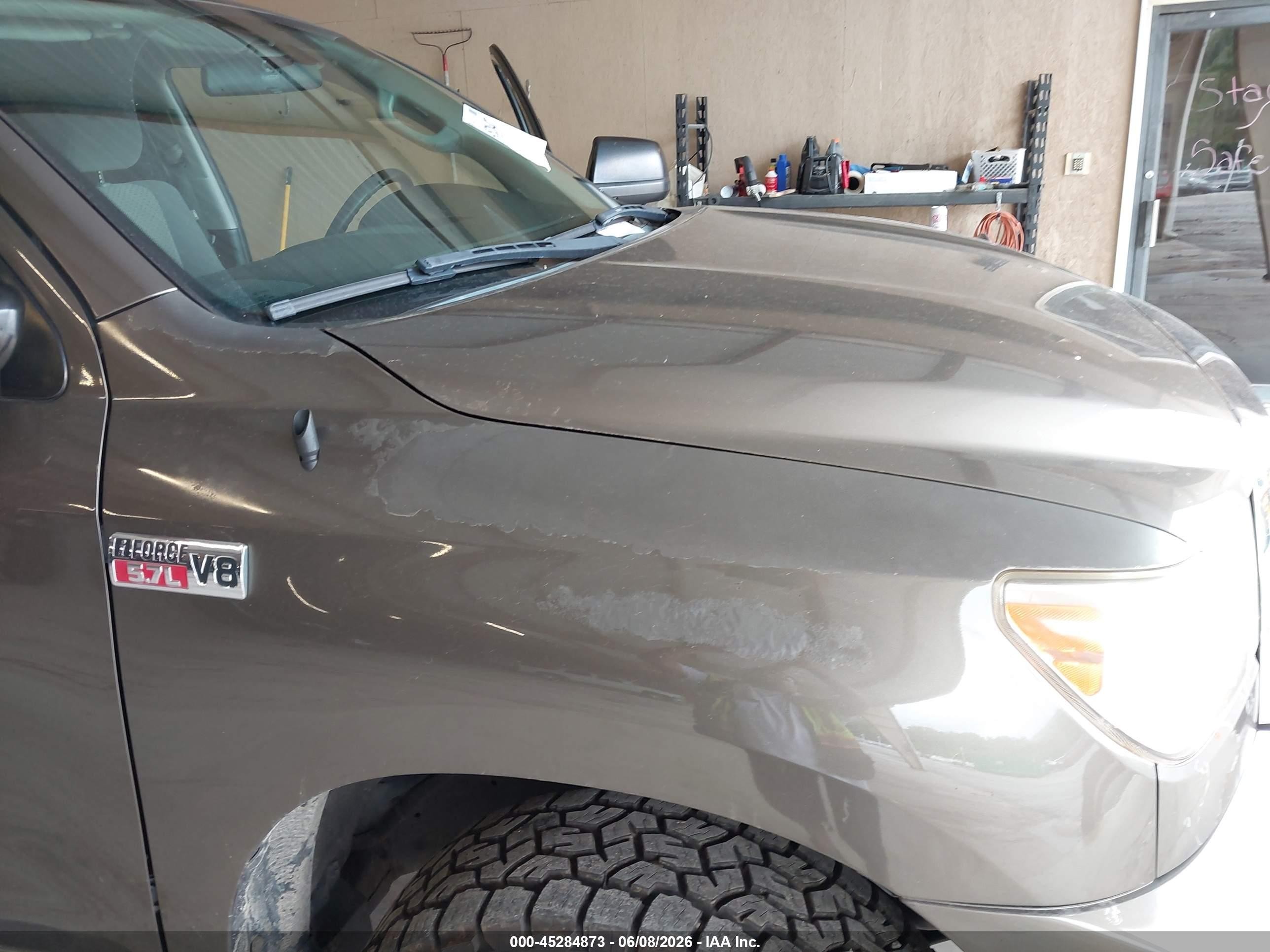 2010 Toyota Tundra Grade 5.7l V8 Gray vin: 5TFUW5F13AX149511