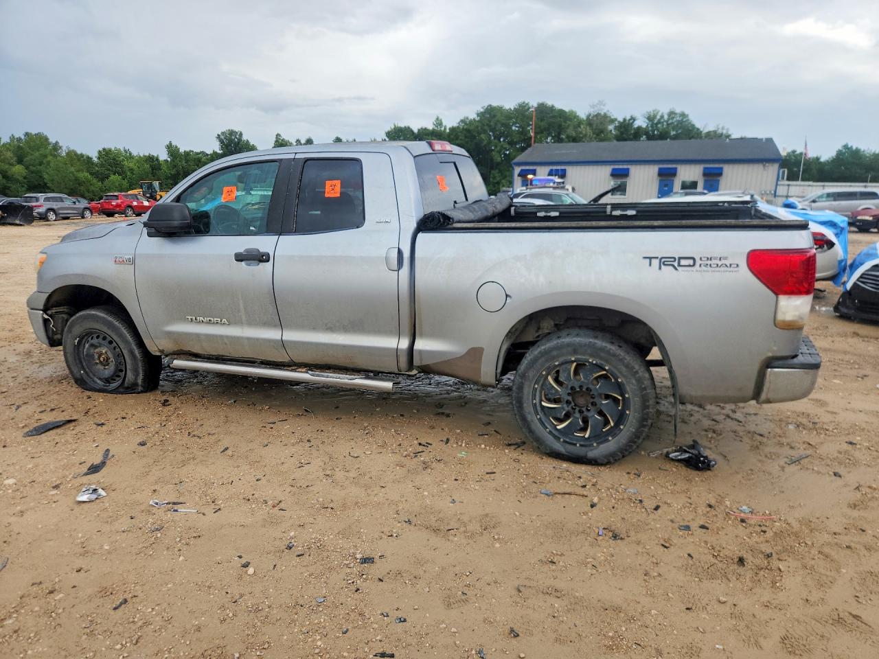 2012 Toyota Tundra Double Cab Sr5 Gray vin: 5TFUW5F13CX231659