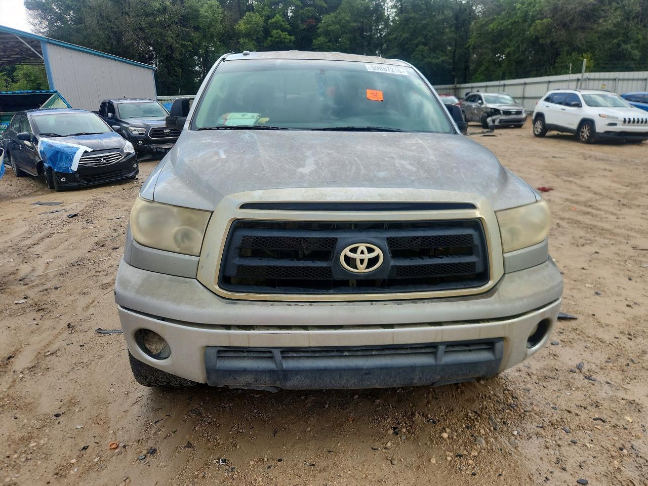 2012 Toyota Tundra Double Cab Sr5 Gray vin: 5TFUW5F13CX231659