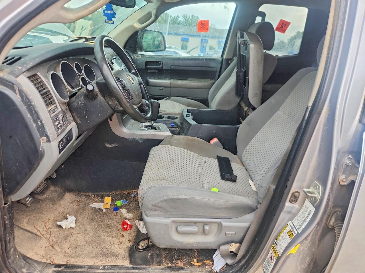 2012 Toyota Tundra Double Cab Sr5 Gray vin: 5TFUW5F13CX231659