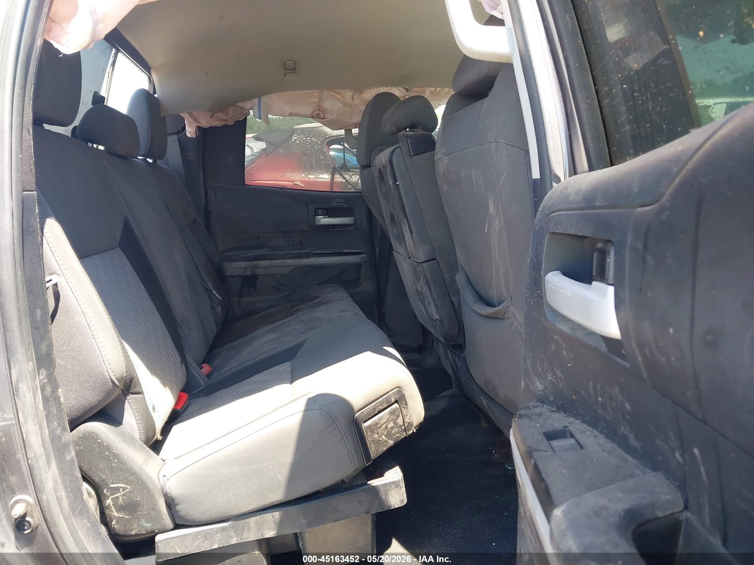 2015 Toyota Tundra Sr5 5.7l V8 Gray vin: 5TFUW5F13FX459326