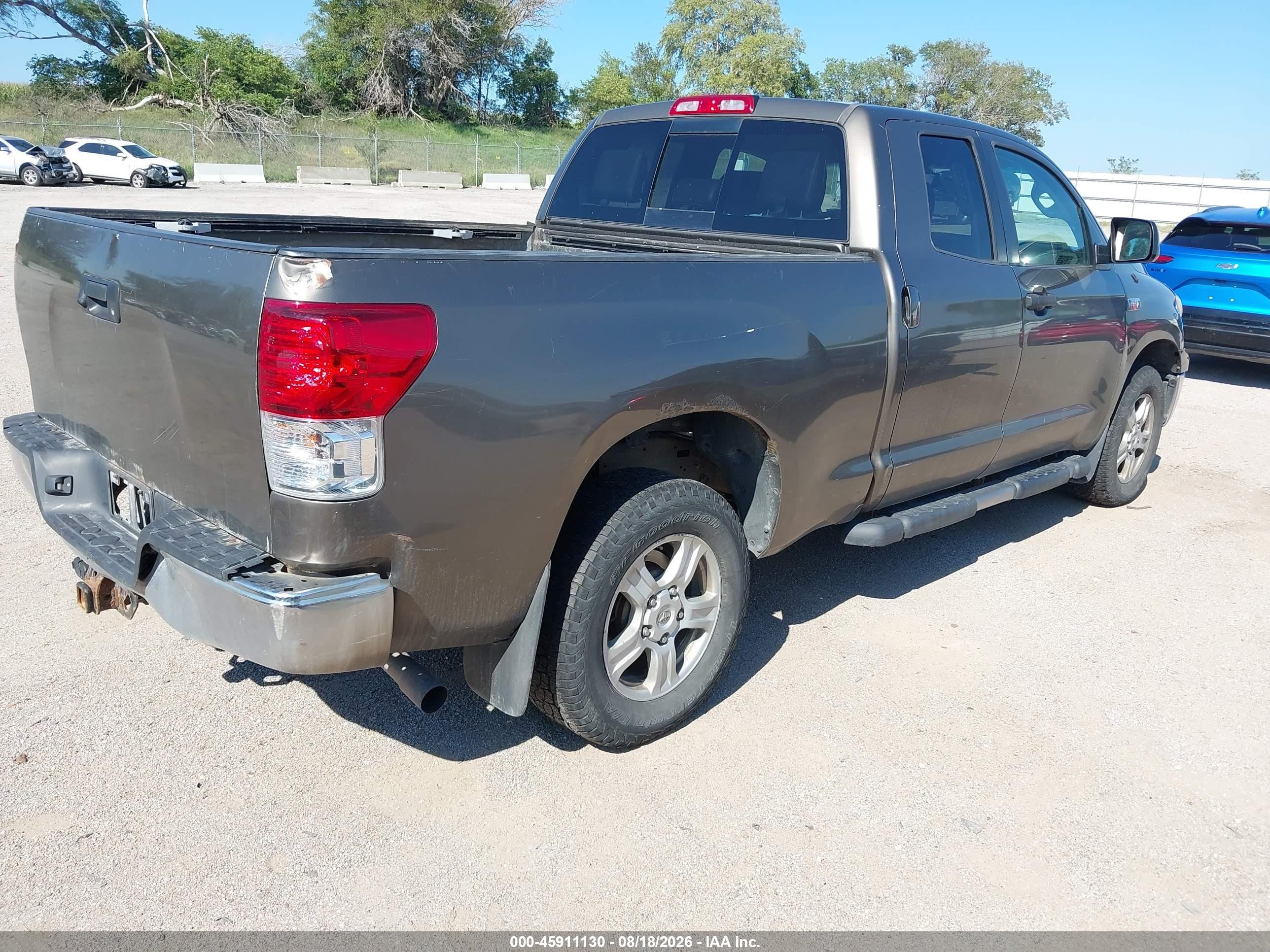 2010 Toyota Tundra Grade 5.7l V8 Brown vin: 5TFUW5F14AX157925