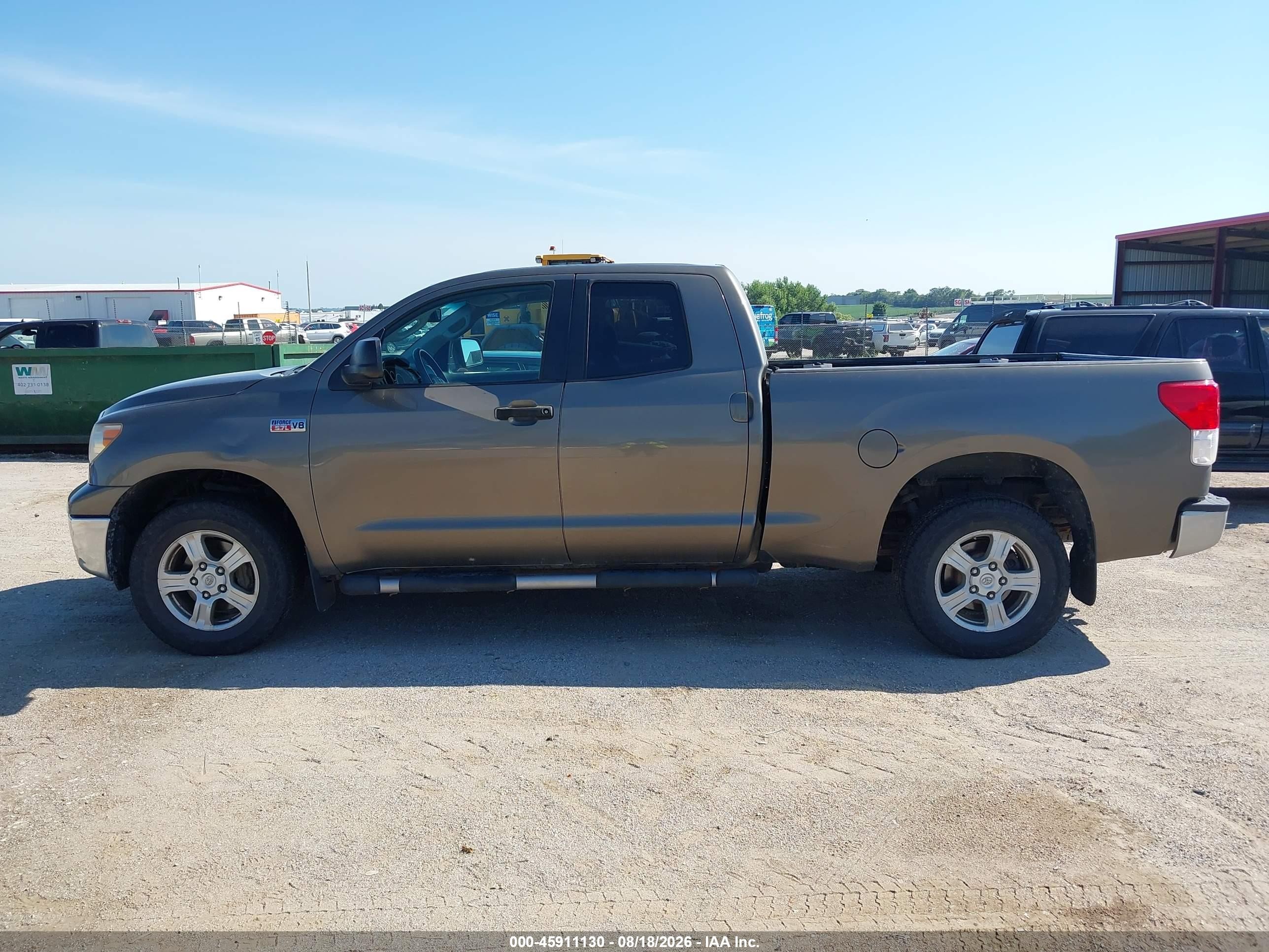 2010 Toyota Tundra Grade 5.7l V8 Brown vin: 5TFUW5F14AX157925