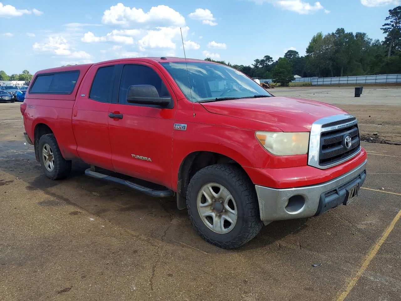 2011 Toyota Tundra Double Cab Sr5 Red vin: 5TFUW5F14BX186343