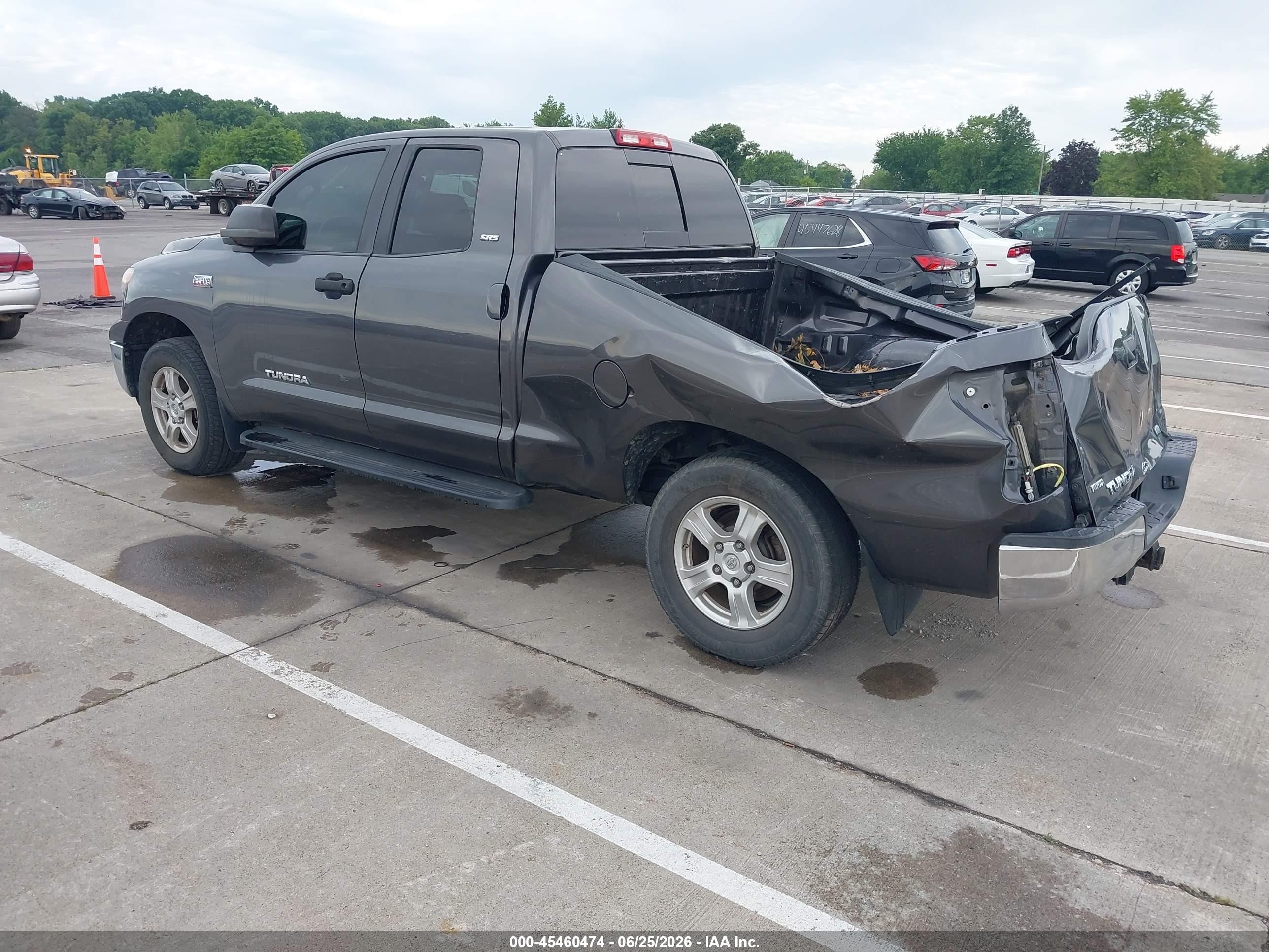 2012 Toyota Tundra Grade 5.7l V8 Gray vin: 5TFUW5F14CX245117
