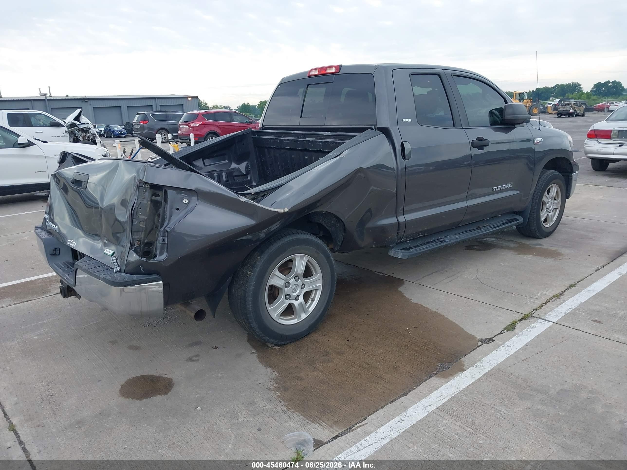 2012 Toyota Tundra Grade 5.7l V8 Gray vin: 5TFUW5F14CX245117