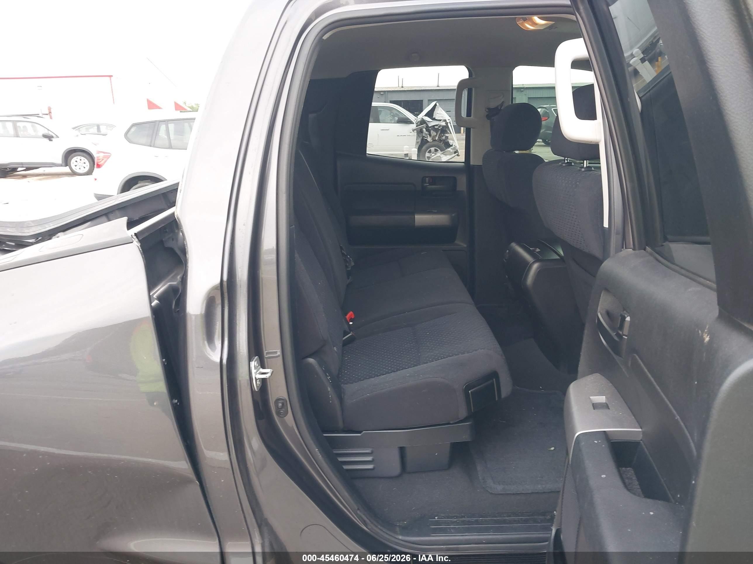 2012 Toyota Tundra Grade 5.7l V8 Gray vin: 5TFUW5F14CX245117