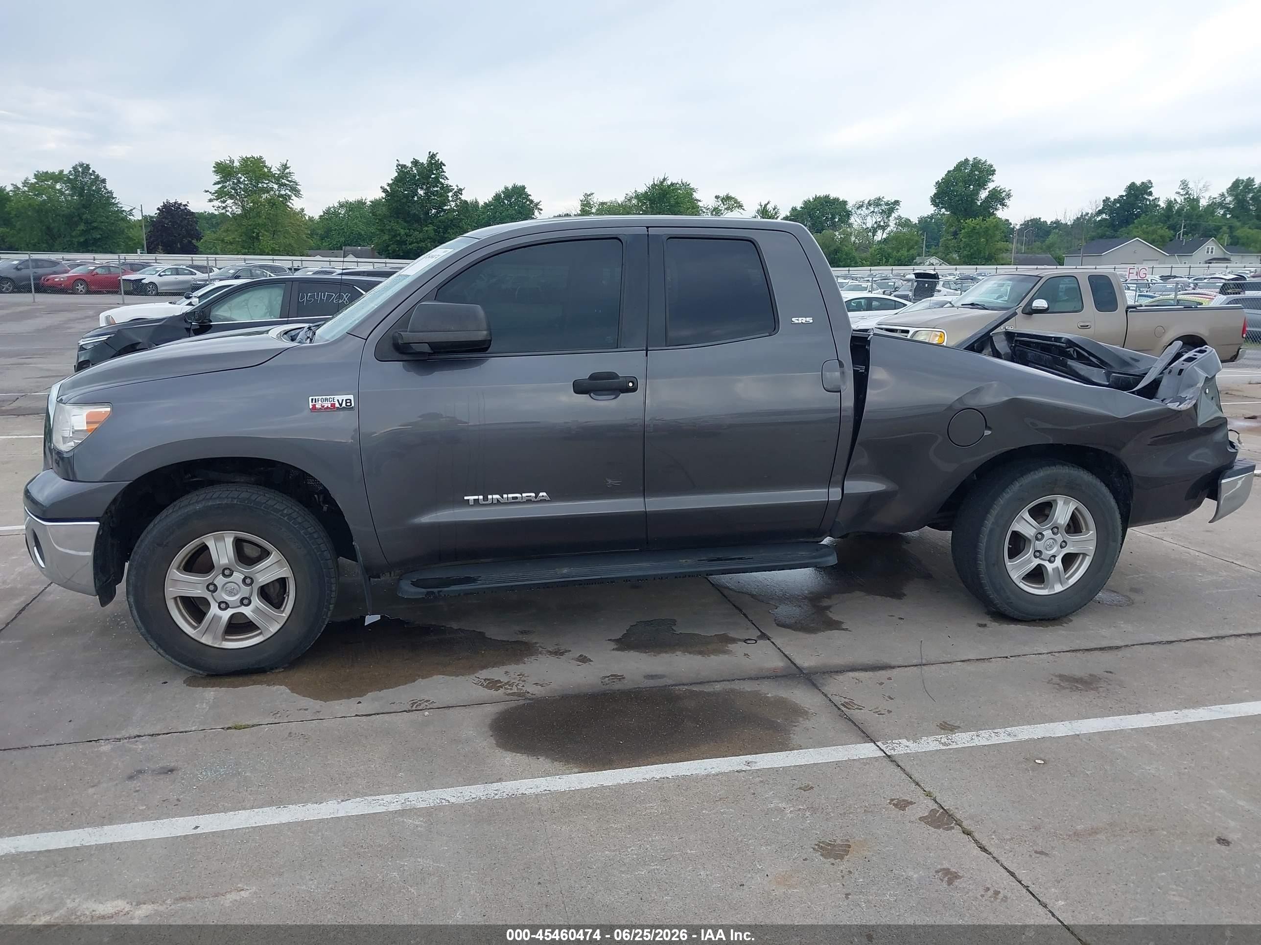 2012 Toyota Tundra Grade 5.7l V8 Gray vin: 5TFUW5F14CX245117