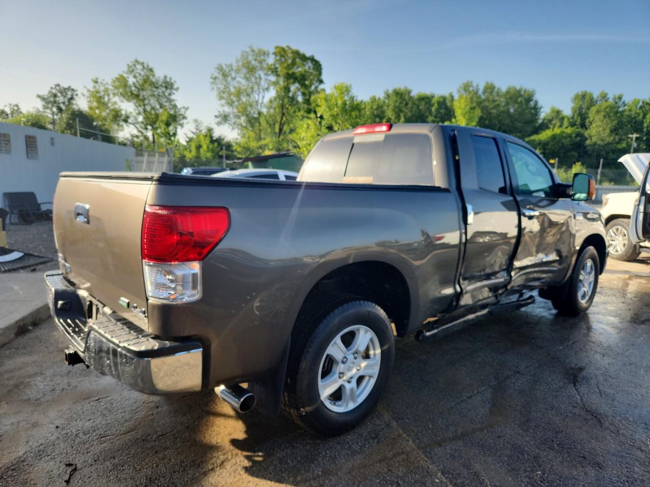 2012 Toyota Tundra Double Cab Sr5 Gray vin: 5TFUW5F14CX266081