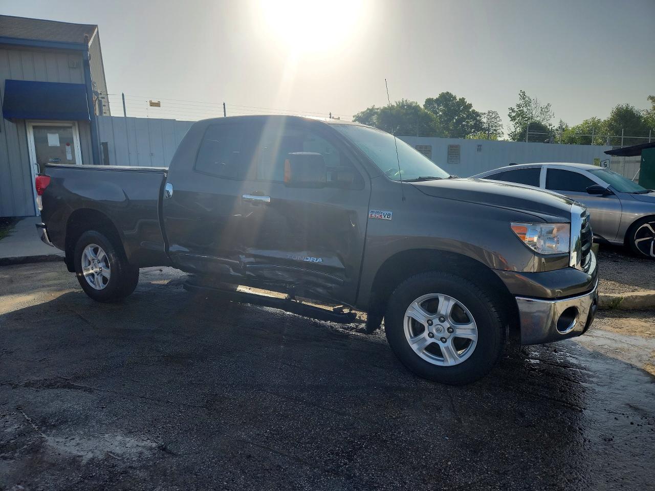 2012 Toyota Tundra Double Cab Sr5 Gray vin: 5TFUW5F14CX266081